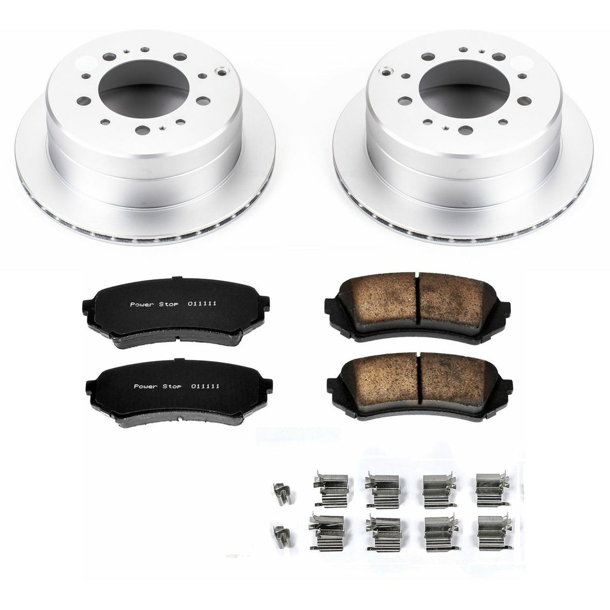 PowerStop Power Stop 98-07 Lexus LX470 Rear Z17 Evolution Geomet Coated Brake Kit CRK1134