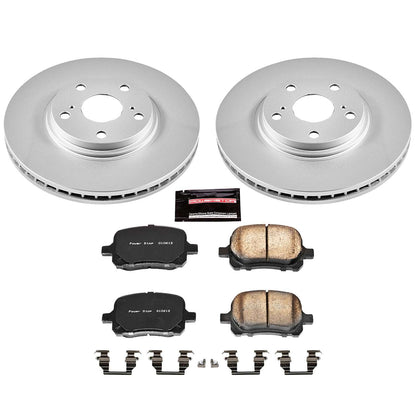 PowerStop Power Stop 99-01 Lexus RX300 Front Z17 Evolution Geomet Coated Brake Kit CRK1135