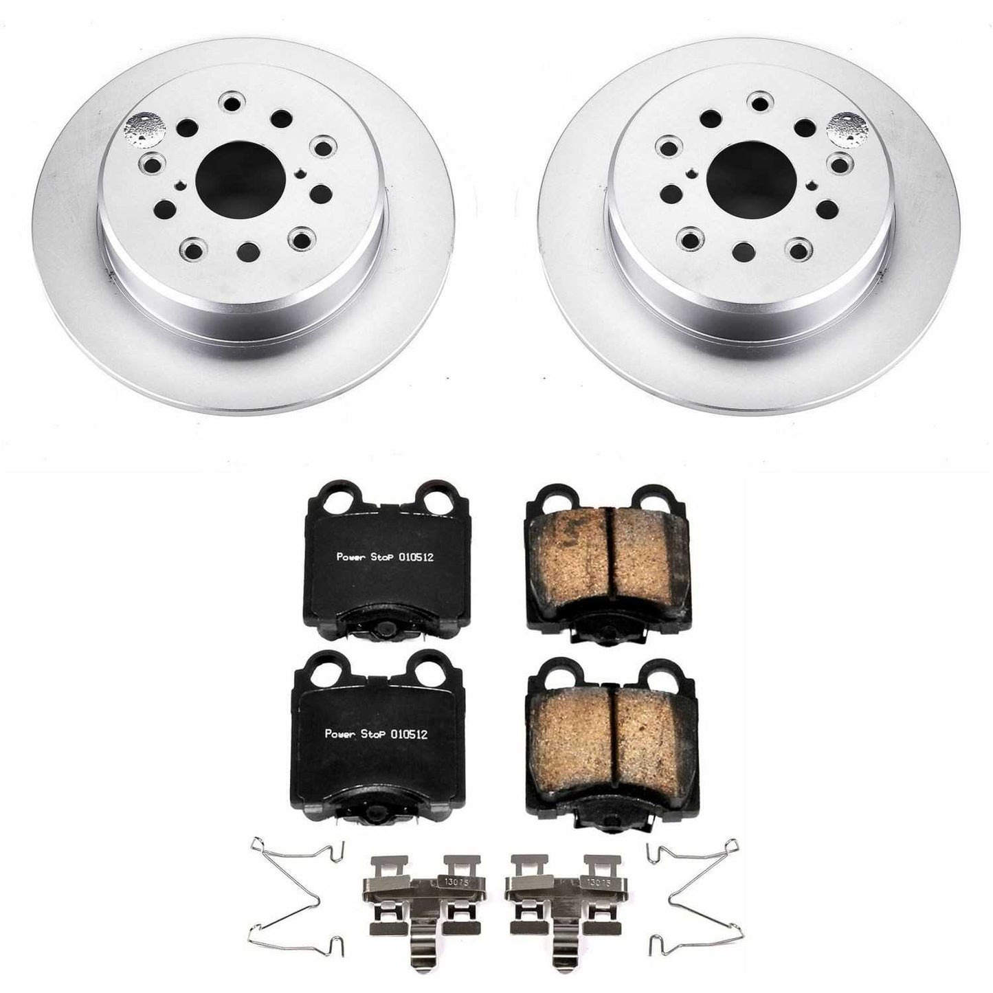 PowerStop Power Stop 98-05 Lexus GS300 Rear Z17 Evolution Geomet Coated Brake Kit CRK1149