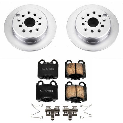 PowerStop Power Stop 98-05 Lexus GS300 Rear Z17 Evolution Geomet Coated Brake Kit CRK1149