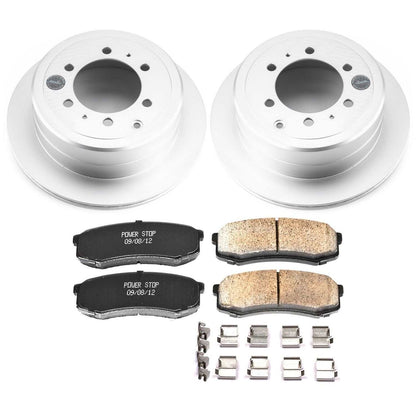 PowerStop Power Stop 96-97 Lexus LX450 Rear Z17 Evolution Geomet Coated Brake Kit CRK1156