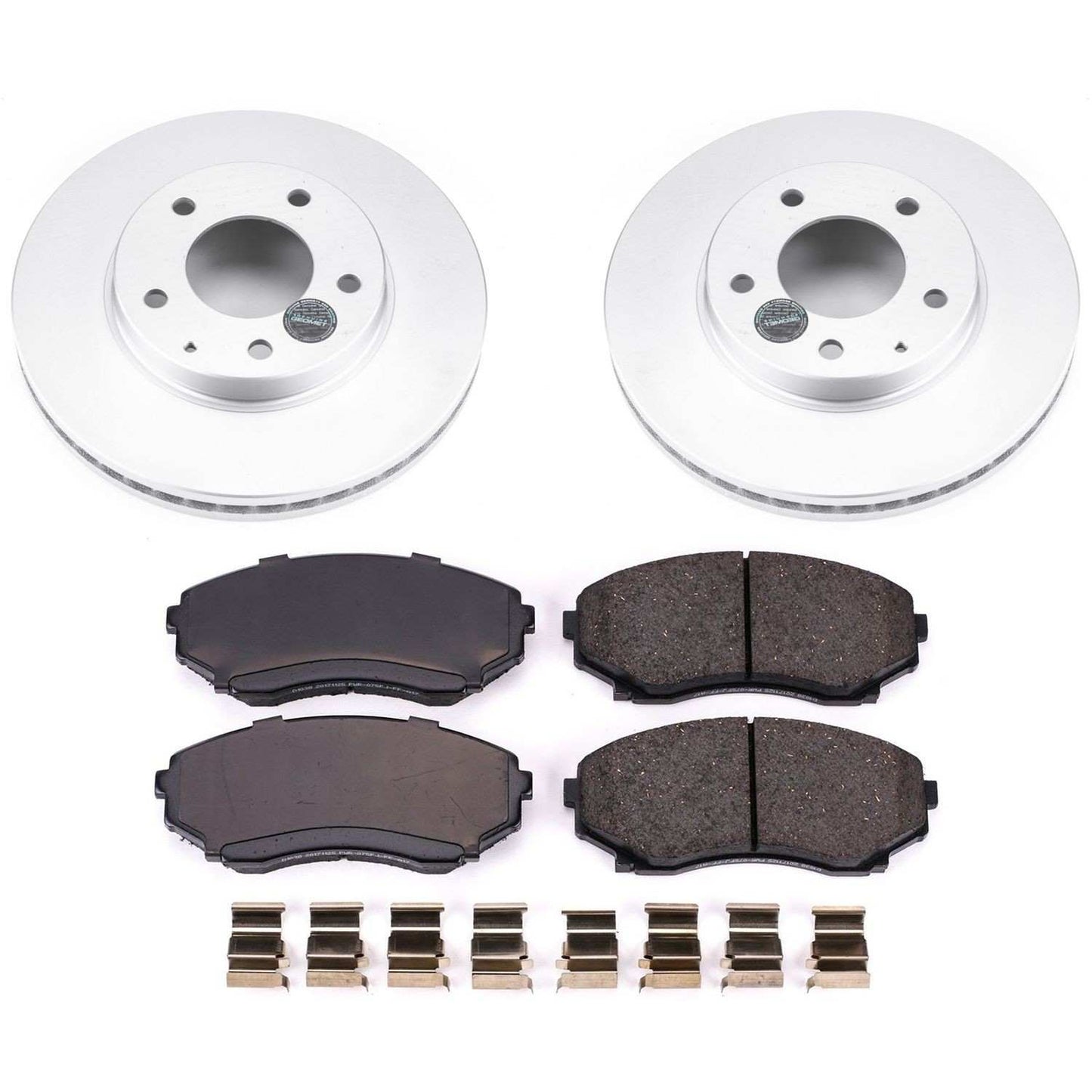 PowerStop Power Stop 00-06 Mazda MPV Front Z17 Evolution Geomet Coated Brake Kit CRK1184