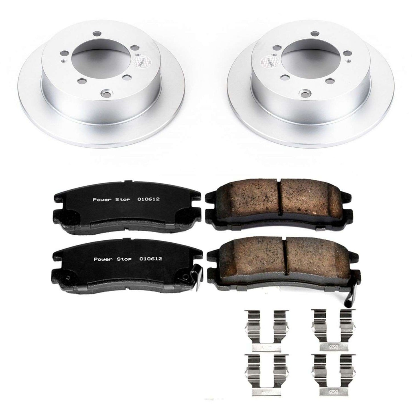 PowerStop Power Stop 95-05 Chrysler Sebring Rear Z17 Evolution Geomet Coated Brake Kit CRK1203