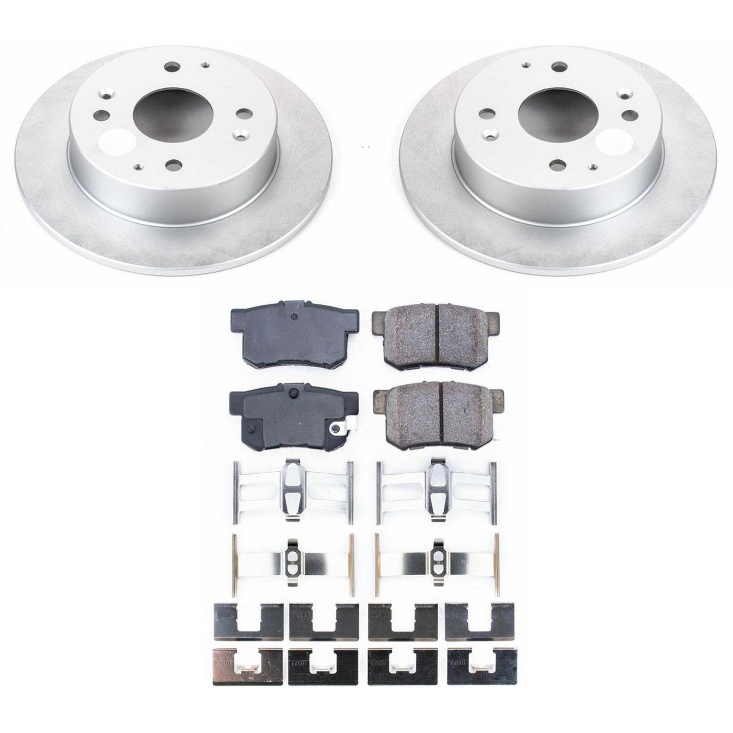 PowerStop Power Stop 98-99 Acura CL Rear Z17 Evolution Geomet Coated Brake Kit CRK1244