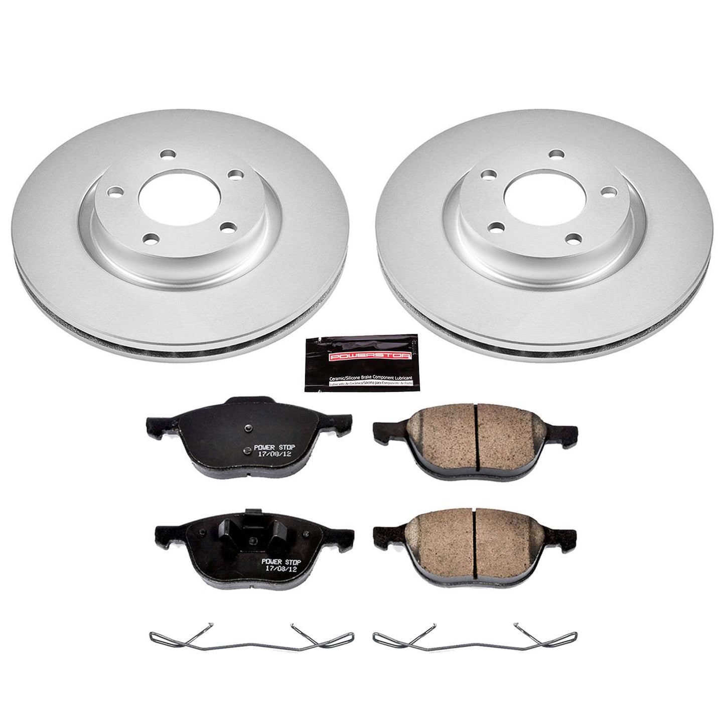 PowerStop Power Stop 04-13 Mazda 3 Front Z17 Evolution Geomet Coated Brake Kit CRK125
