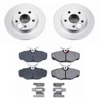 PowerStop Power Stop 93-05 Ford Taurus Rear Z17 Evolution Geomet Coated Brake Kit CRK1298