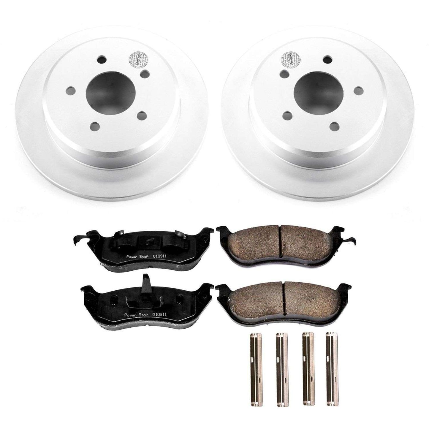 PowerStop Power Stop 96-02 Ford Crown Victoria Rear Z17 Evolution Geomet Coated Brake Kit CRK1331