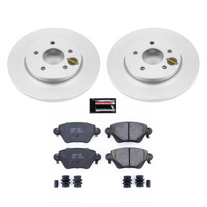 PowerStop Power Stop 02-05 Jaguar X-Type Rear Z23 Evolution Sport Coated Brake Kit CRK1390