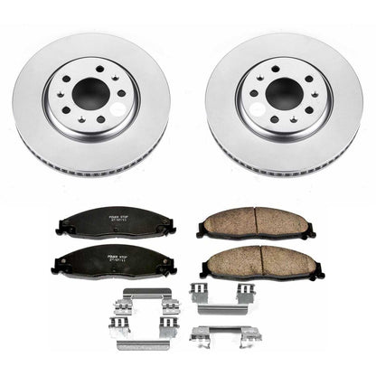PowerStop Power Stop 03-05 Cadillac CTS Front Z17 Evolution Geomet Coated Brake Kit CRK1423