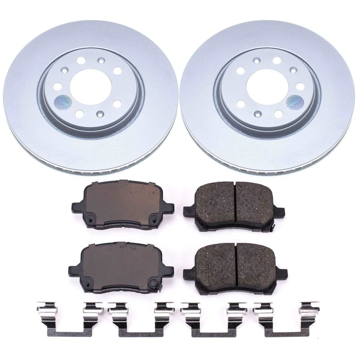 PowerStop Power Stop 06-09 Pontiac Solstice Front Z17 Evolution Geomet Coated Brake Kit CRK1433