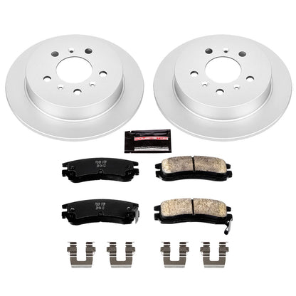 PowerStop Power Stop 08-09 Buick Allure Rear Z17 Evolution Geomet Coated Brake Kit CRK1440