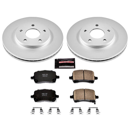 PowerStop Power Stop 08-11 Chevrolet HHR Front Z17 Evolution Geomet Coated Brake Kit CRK1448