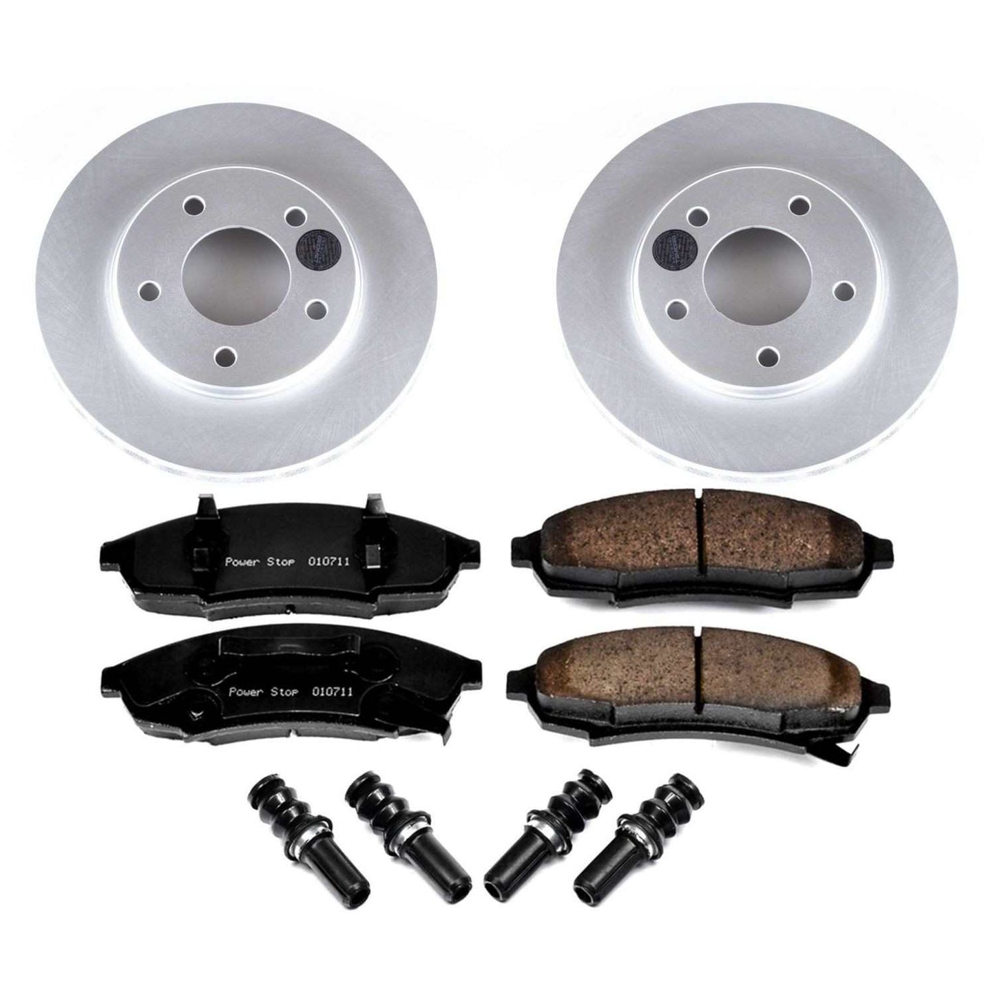 PowerStop Power Stop 88-95 Buick Regal Front Z17 Evolution Geomet Coated Brake Kit CRK1498