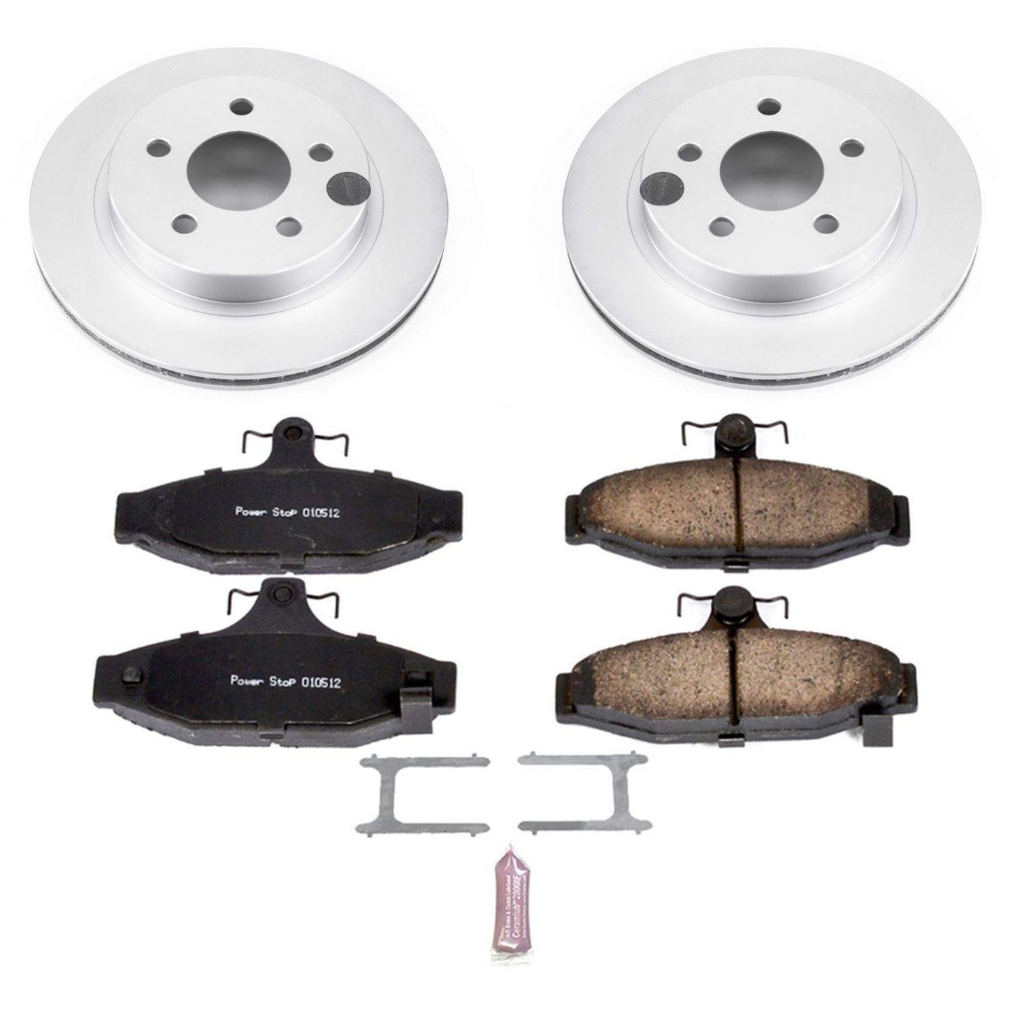 PowerStop Power Stop 93-97 Chevrolet Camaro Rear Z17 Evolution Geomet Coated Brake Kit CRK1531