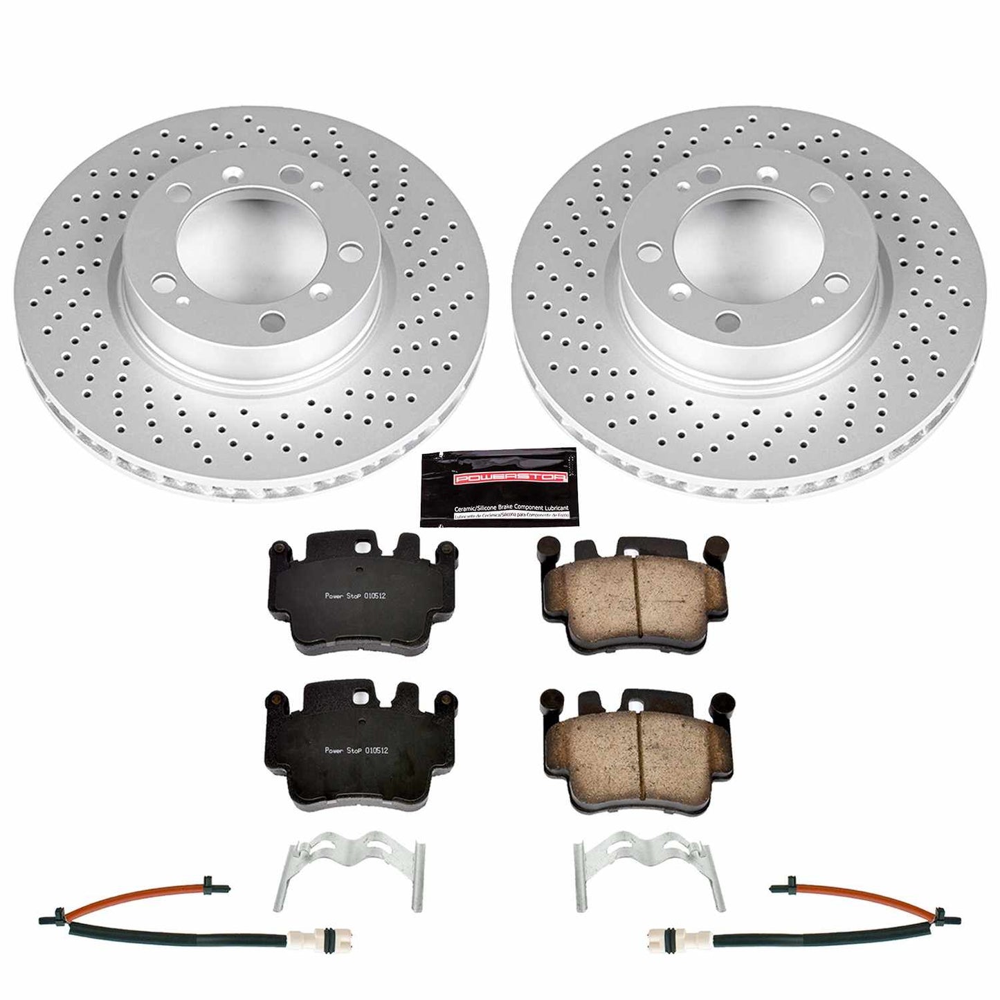 PowerStop Power Stop 99-05 Porsche 911 Front Z23 Evolution Sport Coated Brake Kit CRK1698