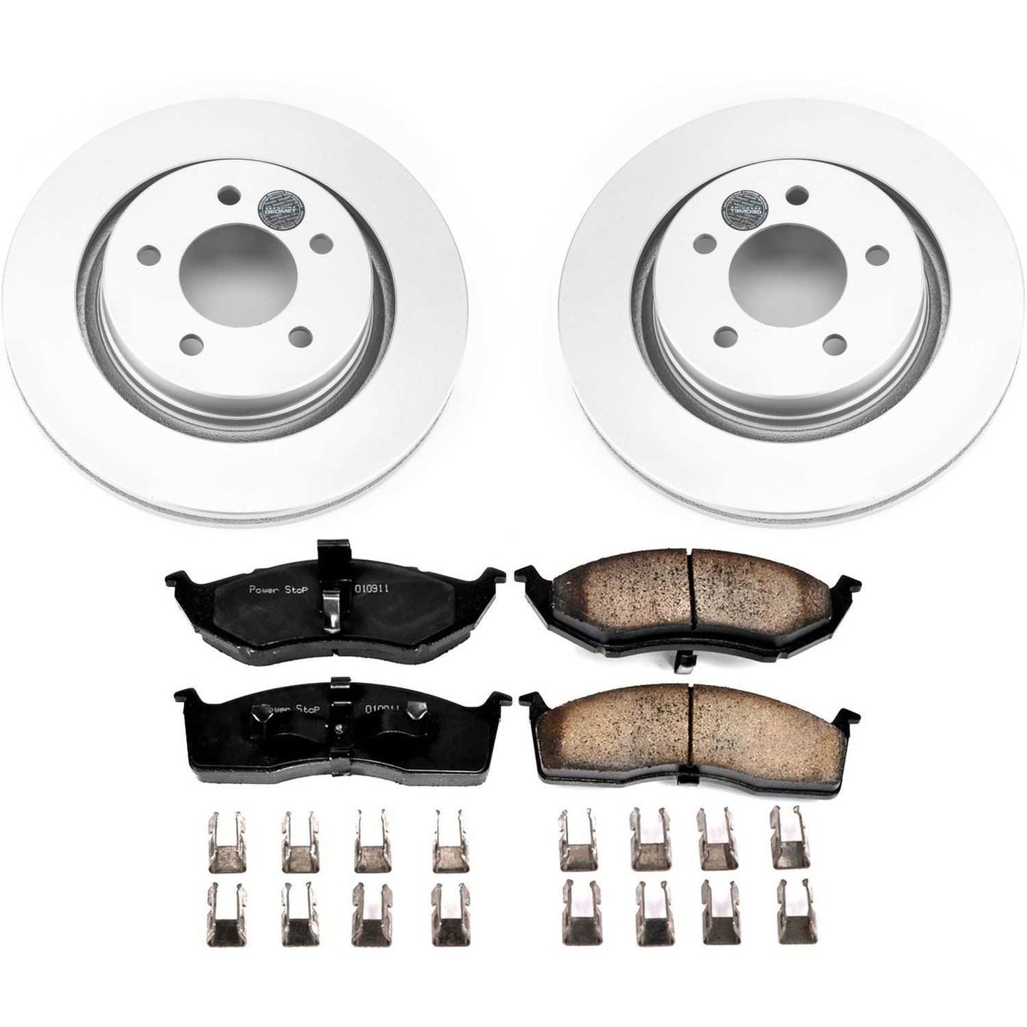 PowerStop Power Stop 99-02 Chrysler 300M Front Z17 Evolution Geomet Coated Brake Kit CRK1700