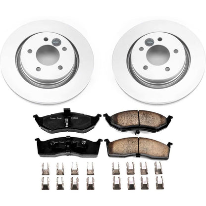 PowerStop Power Stop 99-02 Chrysler 300M Front Z17 Evolution Geomet Coated Brake Kit CRK1700