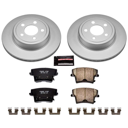 PowerStop Power Stop 05-19 Chrysler 300 Rear Z17 Evolution Geomet Coated Brake Kit CRK1720