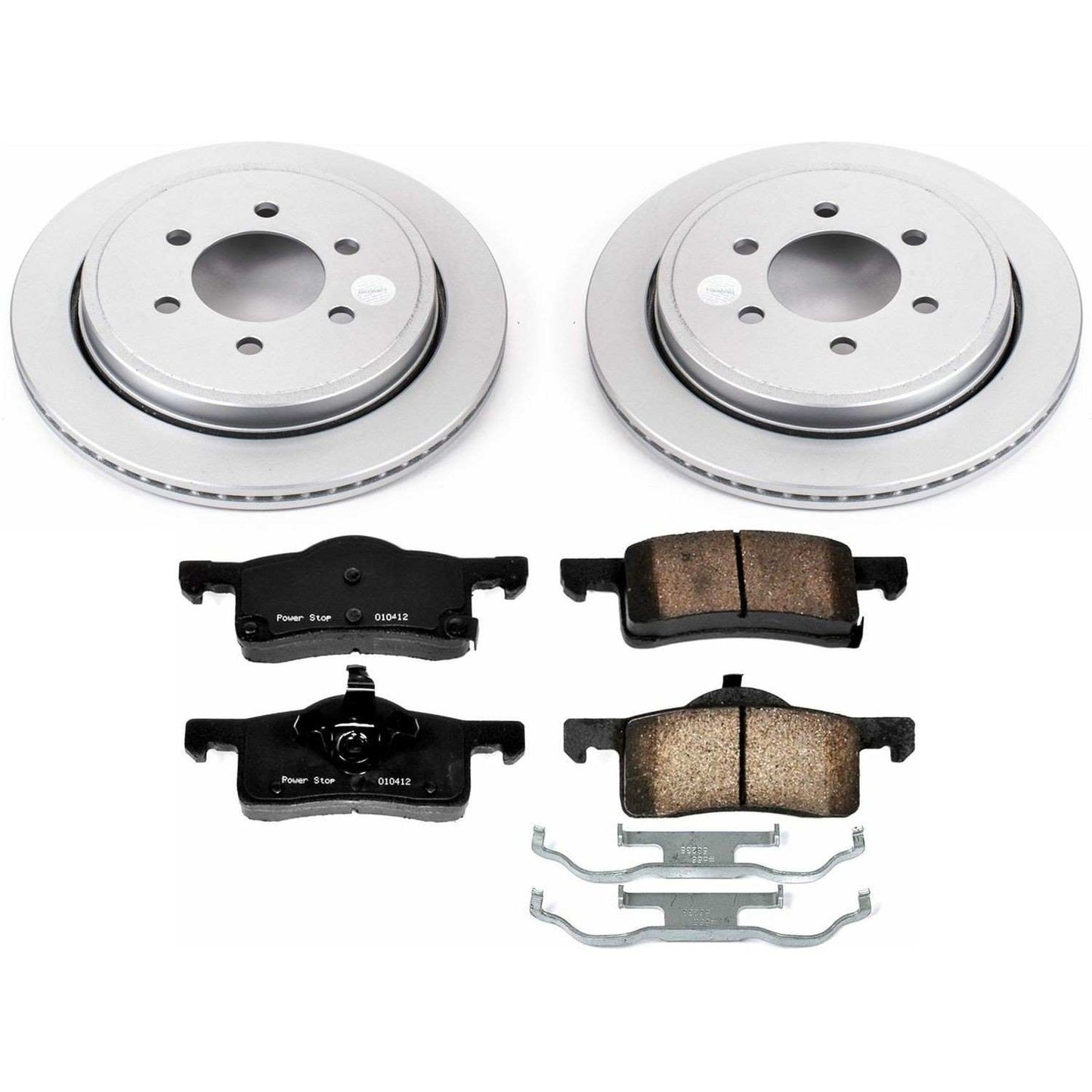 PowerStop Power Stop 02-06 Ford Expedition Rear Z17 Evolution Geomet Coated Brake Kit CRK1935