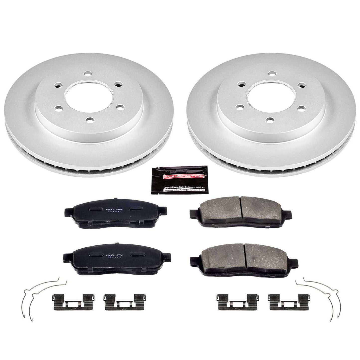 PowerStop Power Stop 04-08 Ford F-150 Front Z17 Evolution Geomet Coated Brake Kit CRK1943