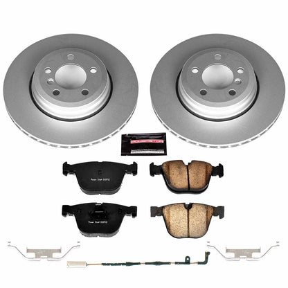 PowerStop Power Stop 02-05 BMW 745i Rear Z23 Evolution Sport Coated Brake Kit CRK2086
