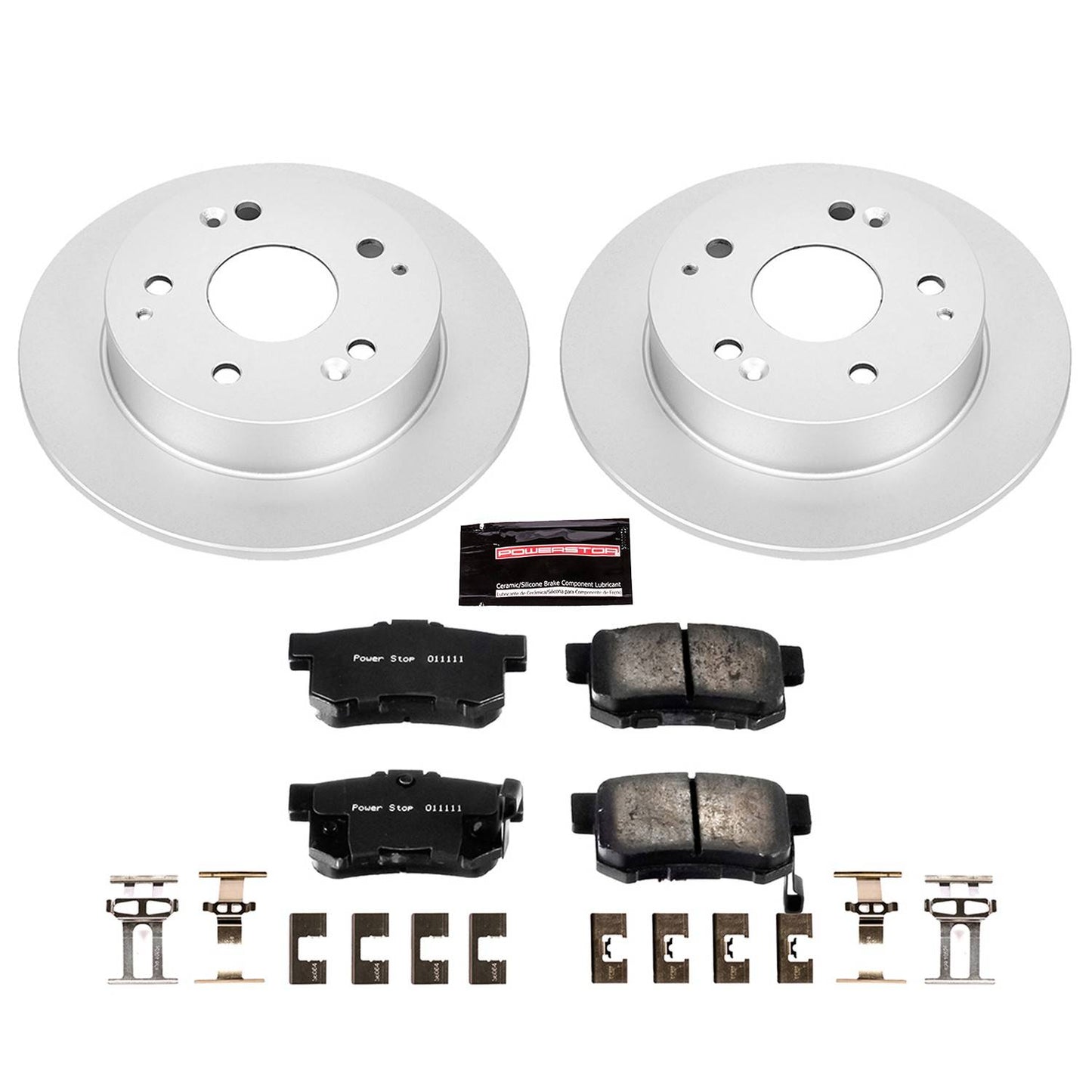 PowerStop Power Stop 97-01 Acura Integra Rear Z17 Evolution Geomet Coated Brake Kit CRK2270
