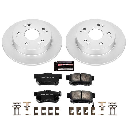 PowerStop Power Stop 97-01 Acura Integra Rear Z17 Evolution Geomet Coated Brake Kit CRK2270