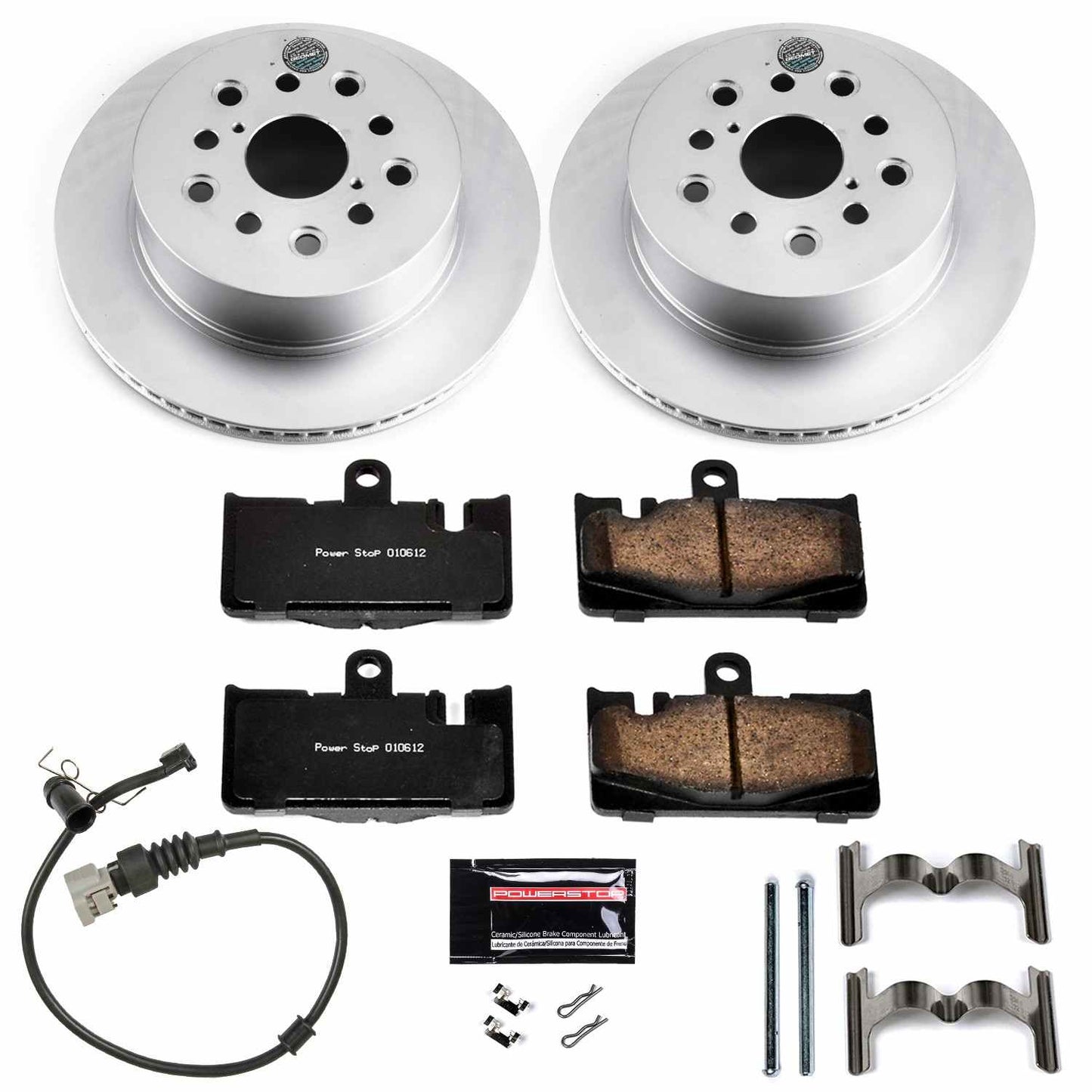 PowerStop Power Stop 01-06 Lexus LS430 Rear Z17 Evolution Geomet Coated Brake Kit CRK2329