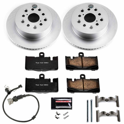 PowerStop Power Stop 01-06 Lexus LS430 Rear Z17 Evolution Geomet Coated Brake Kit CRK2329