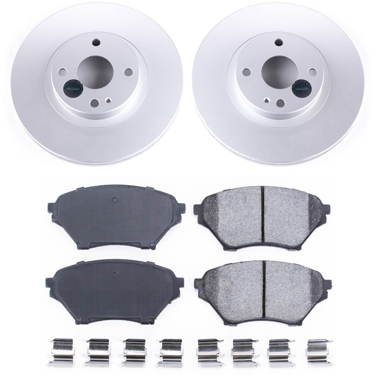 PowerStop Power Stop 01-05 Mazda Miata Front Z17 Evolution Geomet Coated Brake Kit CRK2353