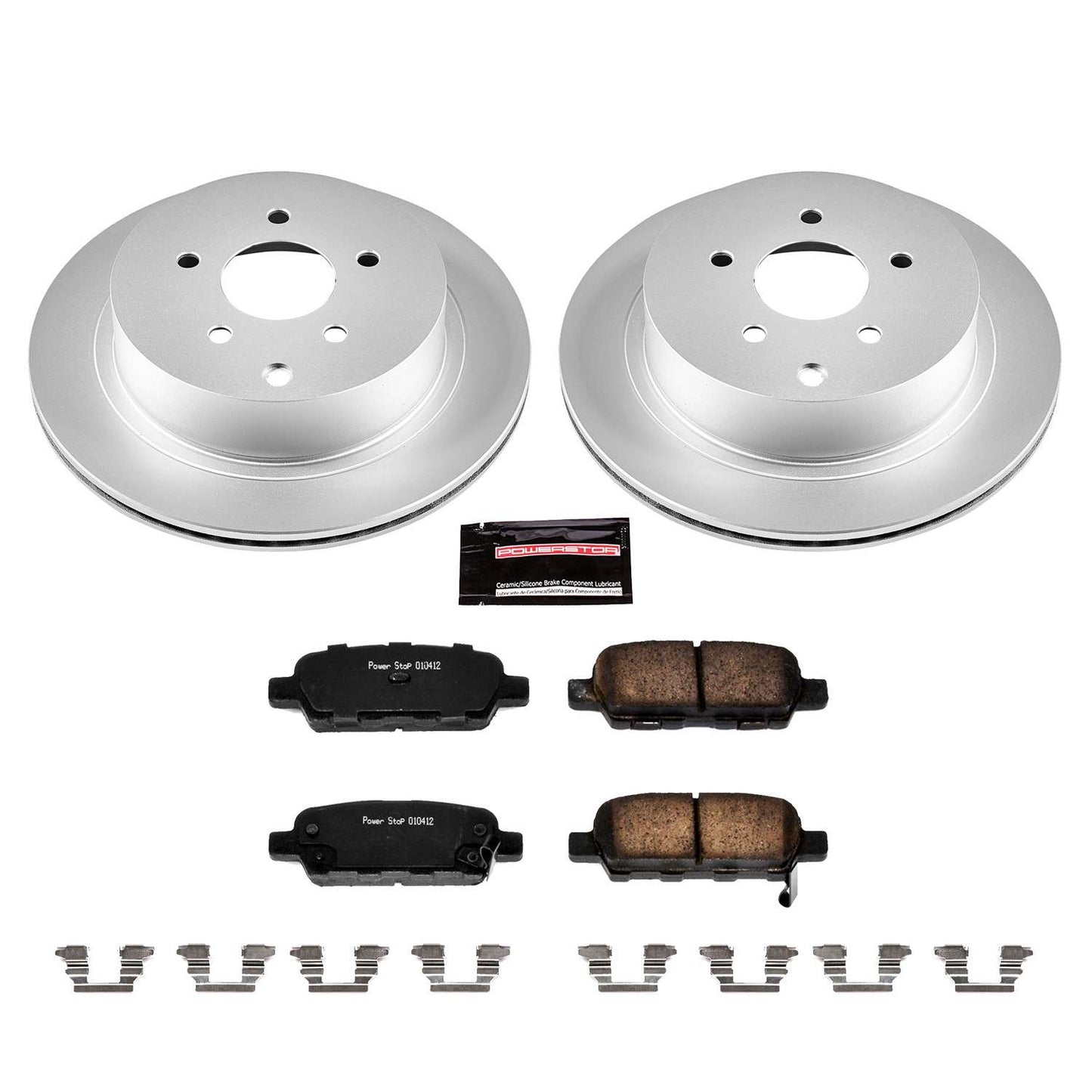 PowerStop Power Stop 03-12 Infiniti FX35 Rear Z17 Evolution Geomet Coated Brake Kit CRK2427