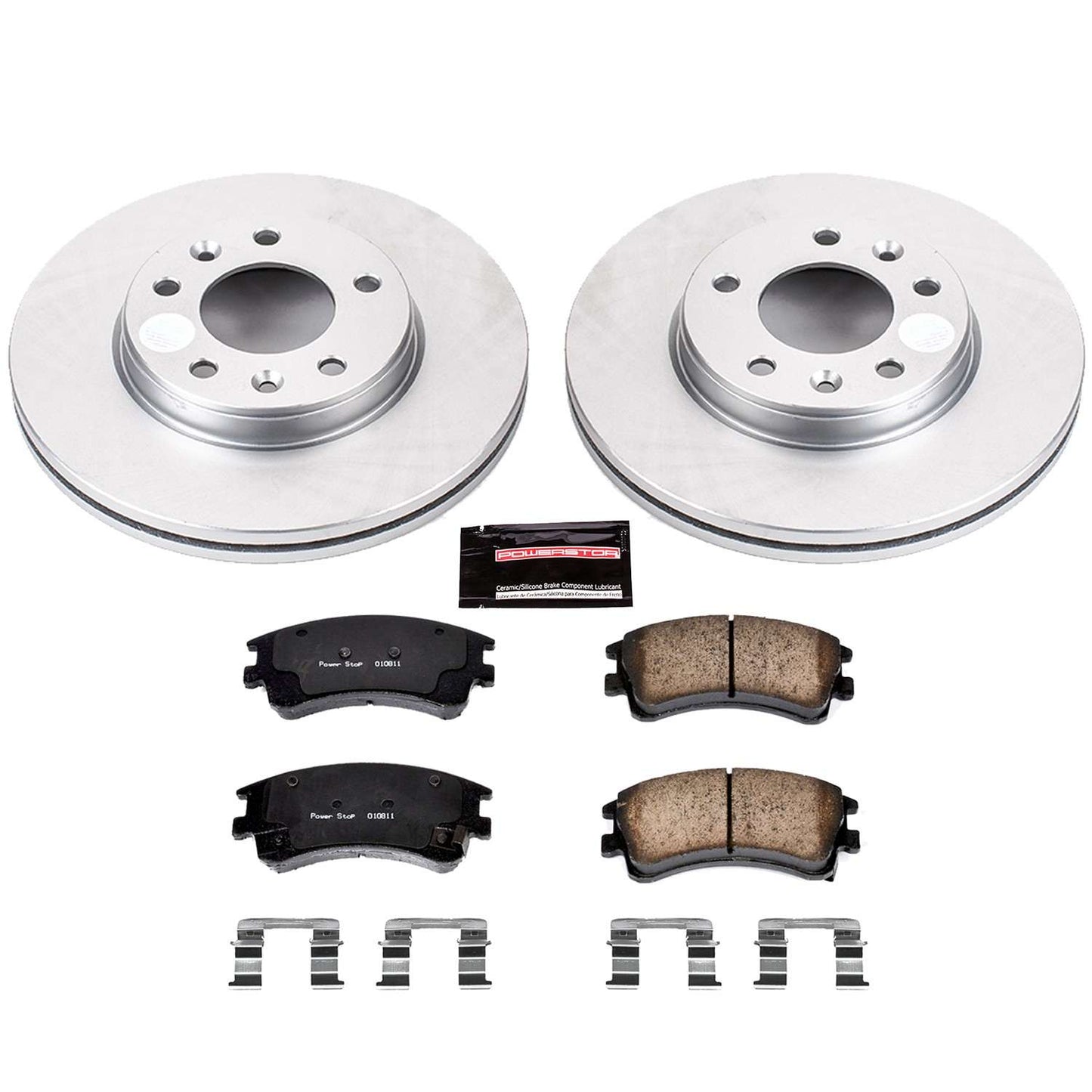 PowerStop Power Stop 03-05 Mazda 6 Front Z17 Evolution Geomet Coated Brake Kit CRK2448