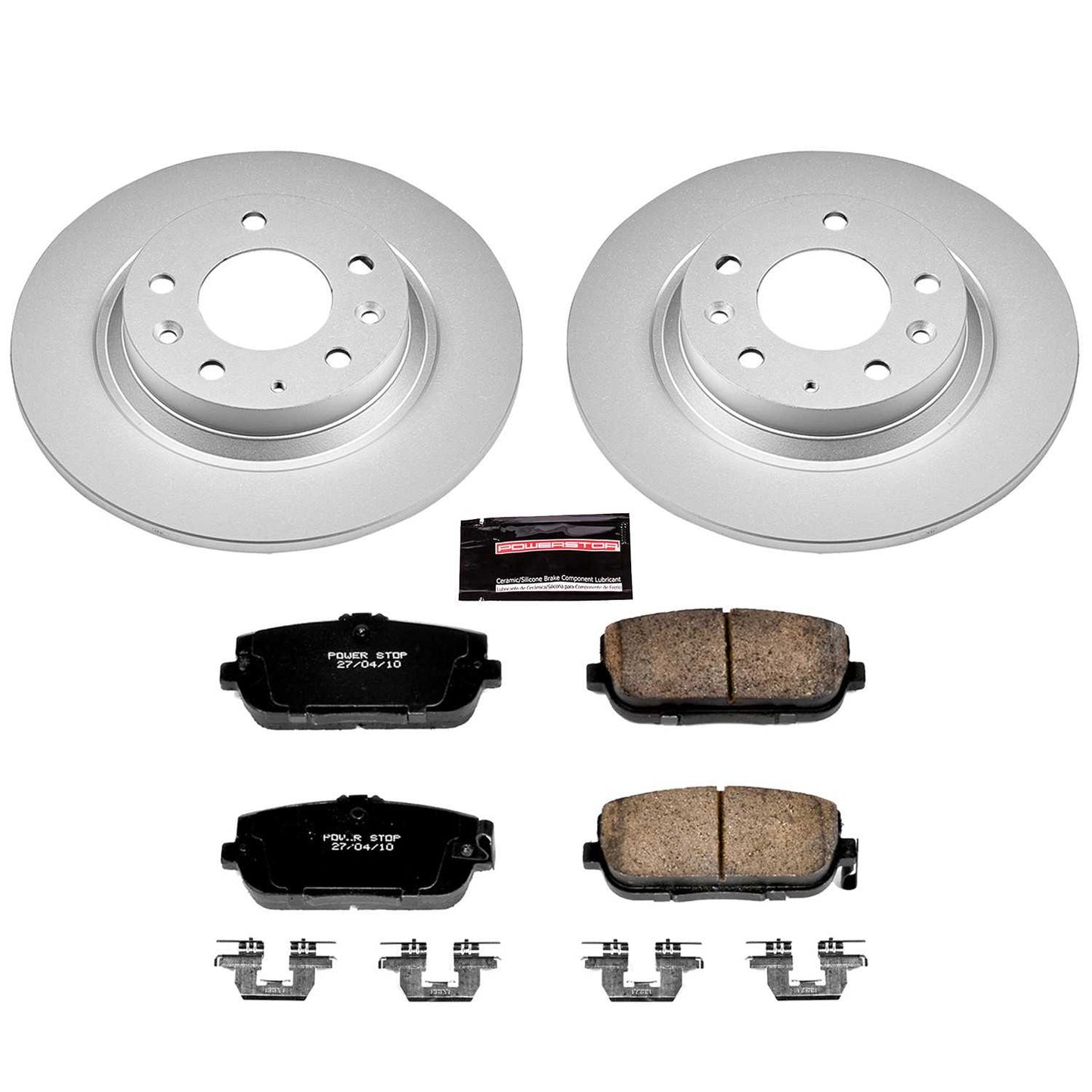 PowerStop Power Stop 06-15 Mazda MX-5 Miata Rear Z17 Evolution Geomet Coated Brake Kit CRK2451