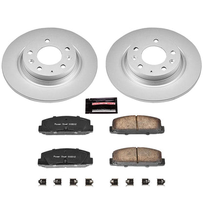 PowerStop Power Stop 03-05 Mazda 6 Rear Z17 Evolution Geomet Coated Brake Kit CRK2452