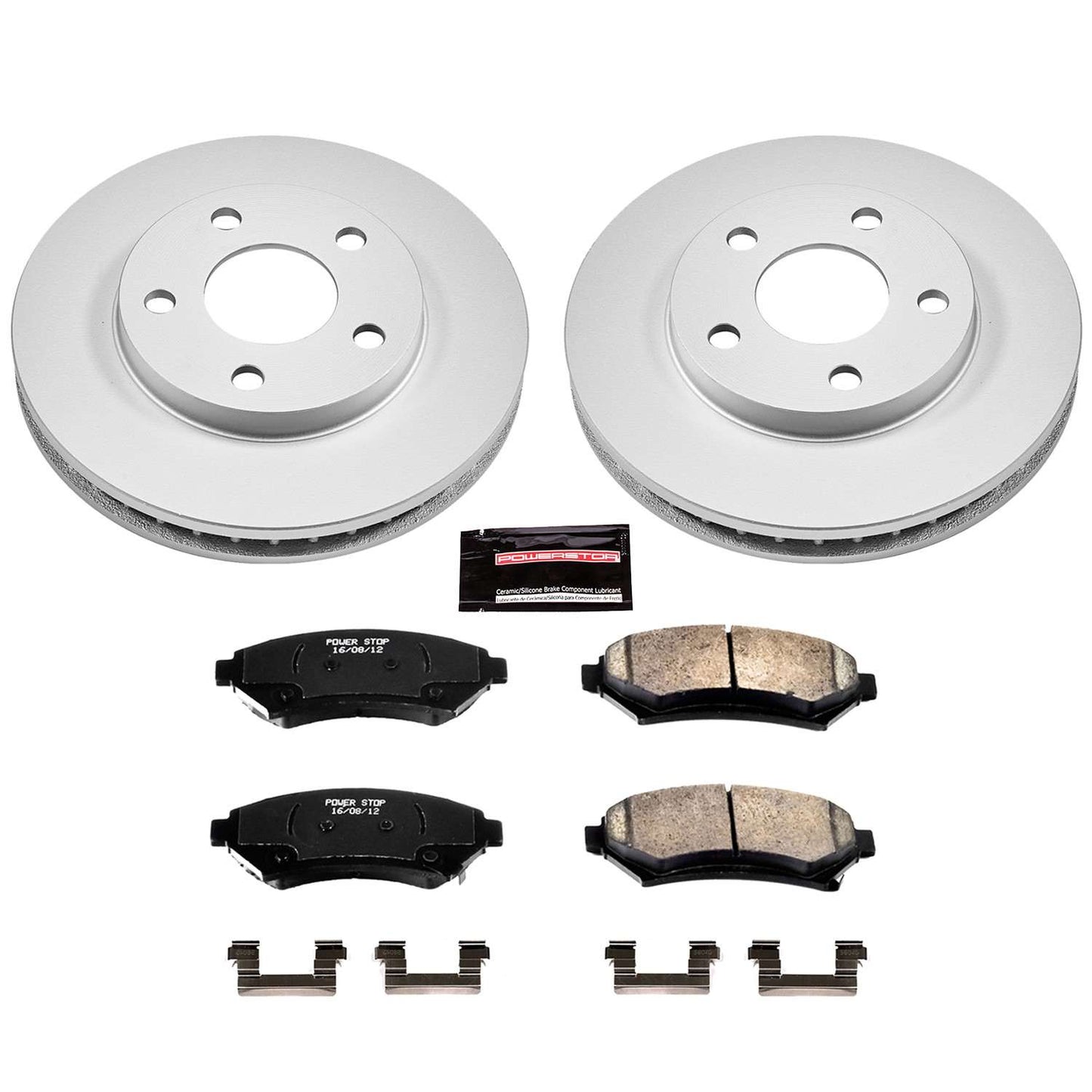 PowerStop Power Stop 97-05 Buick Century Front Z17 Evolution Geomet Coated Brake Kit CRK2553