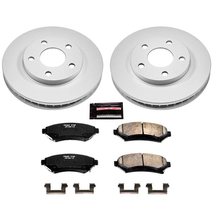 PowerStop Power Stop 97-05 Buick Century Front Z17 Evolution Geomet Coated Brake Kit CRK2553