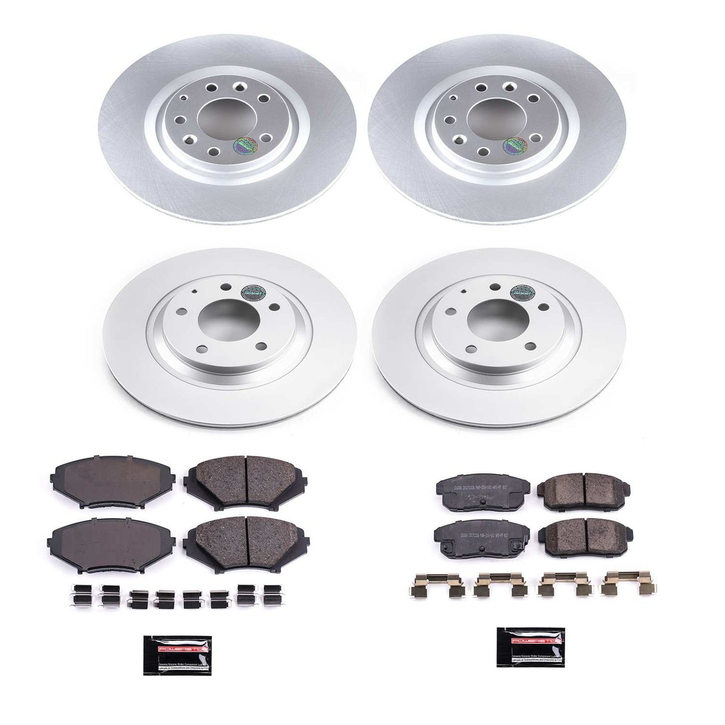 PowerStop Power Stop 04-11 Mazda RX-8 Front & Rear Z17 Evolution Geomet Coated Brake Kit CRK2727