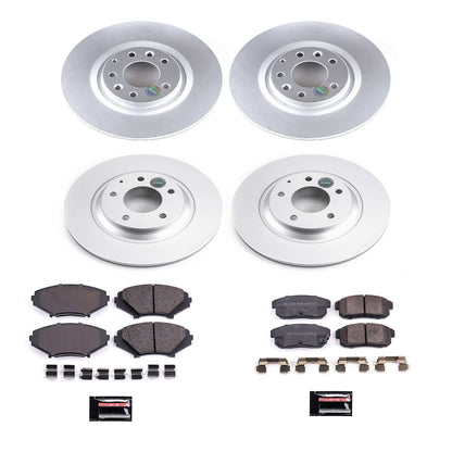 PowerStop Power Stop 04-11 Mazda RX-8 Front & Rear Z17 Evolution Geomet Coated Brake Kit CRK2727