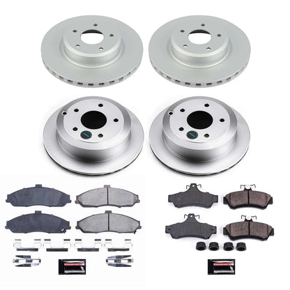 PowerStop Power Stop 05-06 Pontiac GTO Front & Rear Z17 Evolution Geomet Coated Brake Kit CRK2893