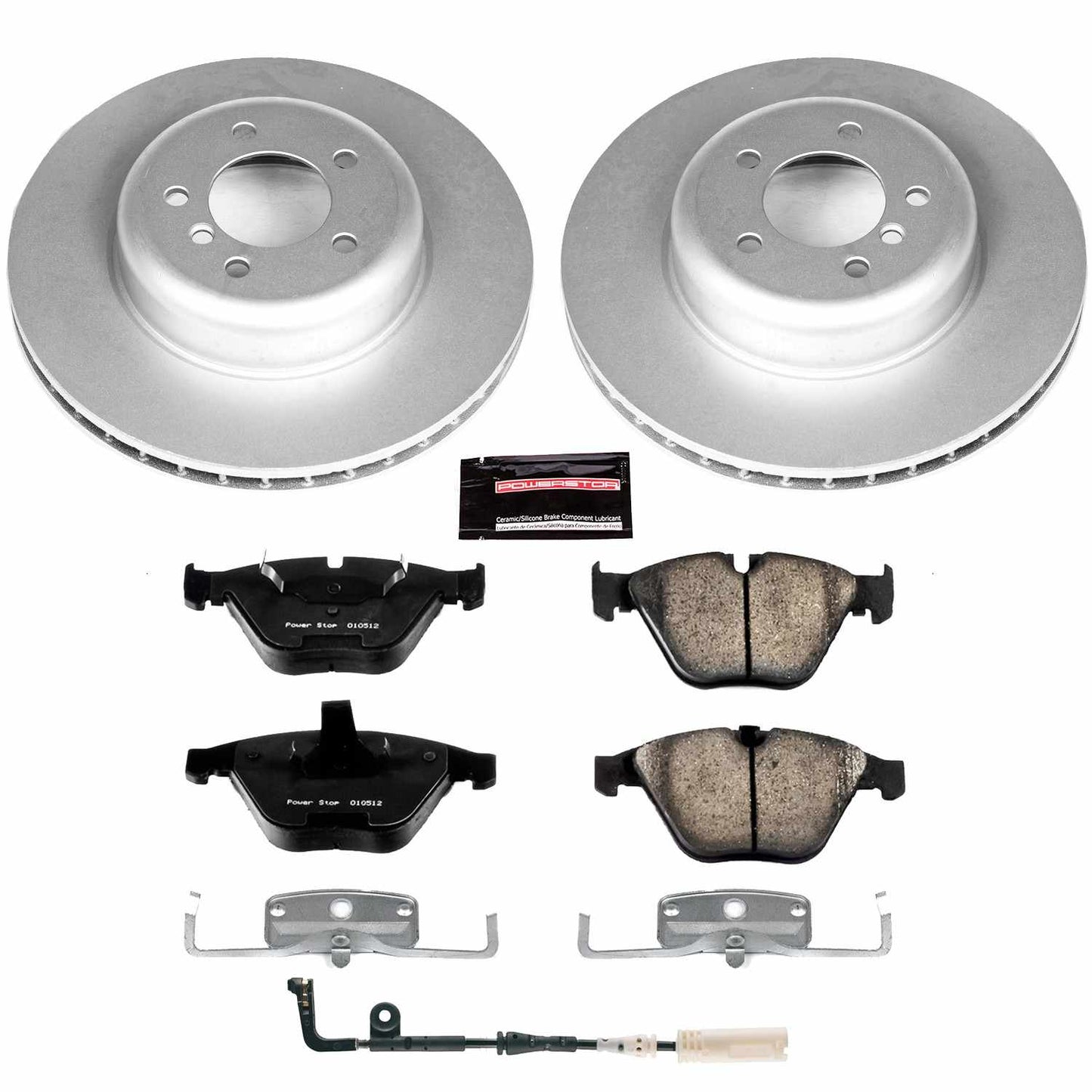 PowerStop Power Stop 08-10 BMW 535i Front Z23 Evolution Sport Coated Brake Kit CRK2918