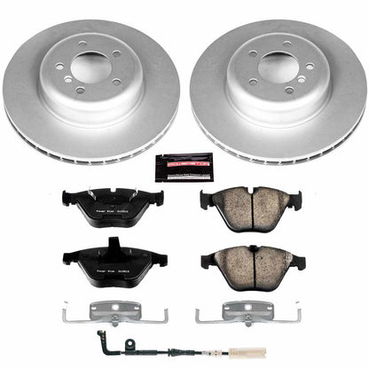 PowerStop Power Stop 08-10 BMW 535i Front Z23 Evolution Sport Coated Brake Kit CRK2918