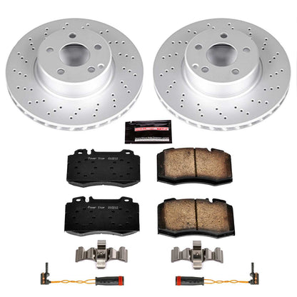 PowerStop Power Stop 03-06 Mercedes-Benz CL500 Front Z23 Evolution Sport Coated Brake Kit CRK2932