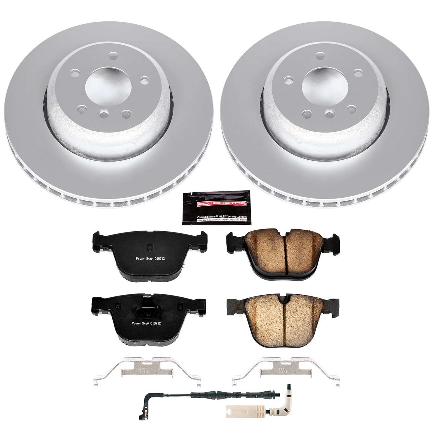 PowerStop Power Stop 08-10 BMW 535i Rear Z23 Evolution Sport Coated Brake Kit CRK2940
