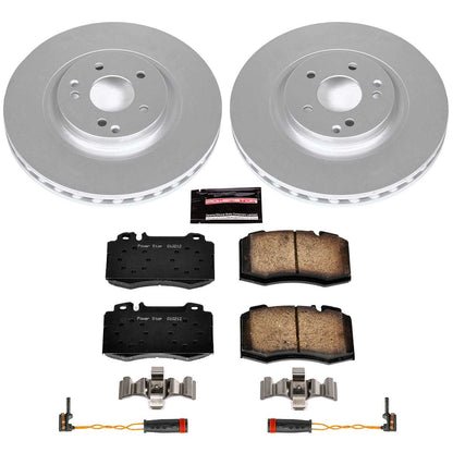 PowerStop Power Stop 2004 Mercedes-Benz C230 Front Z23 Evolution Sport Coated Brake Kit CRK2950