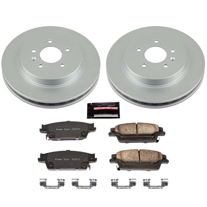 PowerStop Power Stop 06-07 Cadillac CTS Rear Z17 Evolution Geomet Coated Brake Kit CRK2958