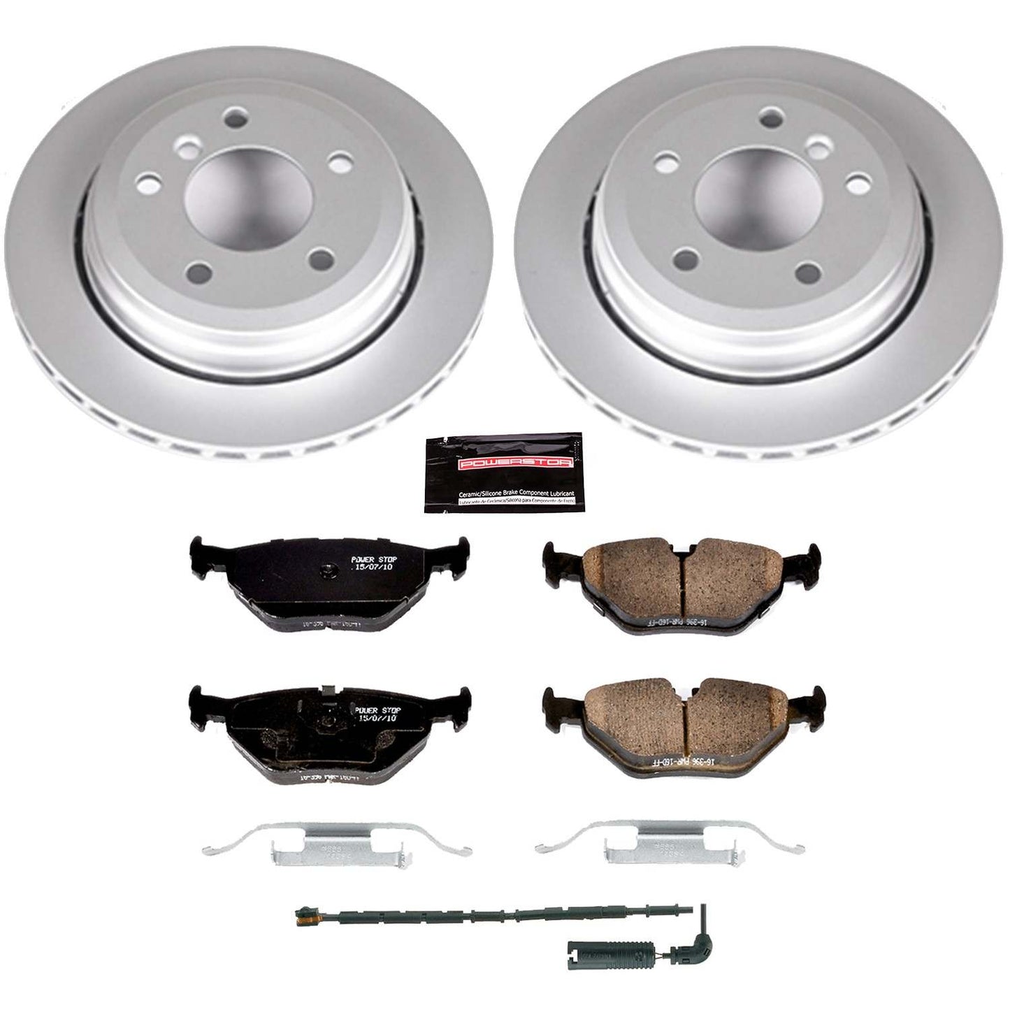 PowerStop Power Stop 01-05 BMW 325xi Rear Z23 Evolution Sport Coated Brake Kit CRK2970