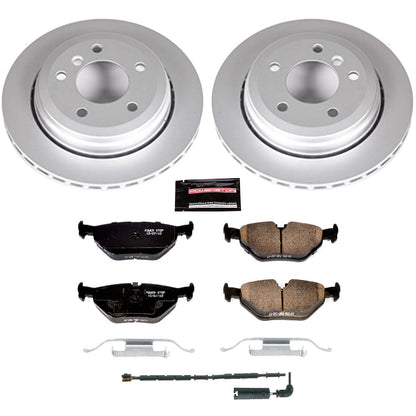PowerStop Power Stop 01-05 BMW 325xi Rear Z23 Evolution Sport Coated Brake Kit CRK2970