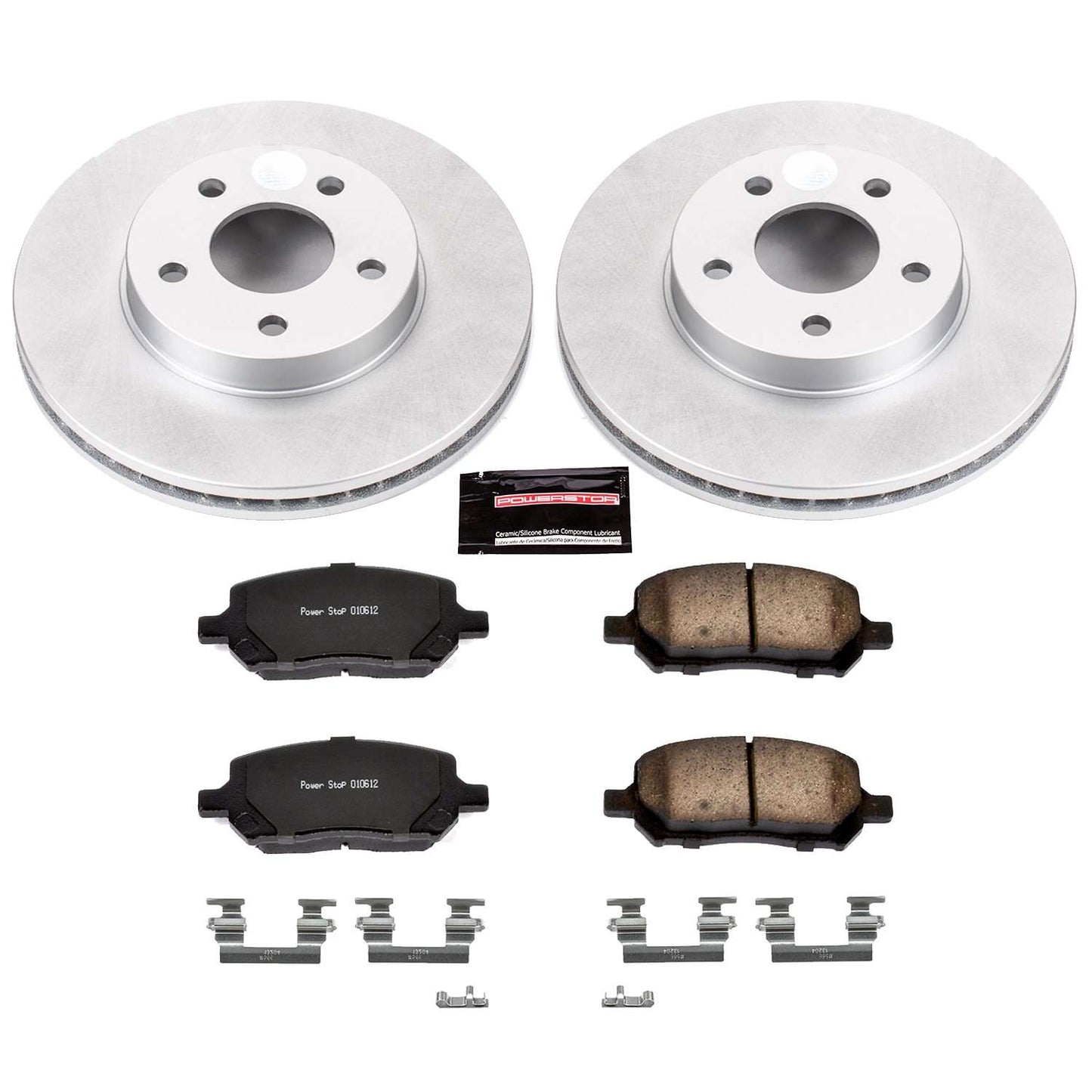 PowerStop Power Stop 07-10 Chevrolet Cobalt Front Z17 Evolution Geomet Coated Brake Kit CRK2983