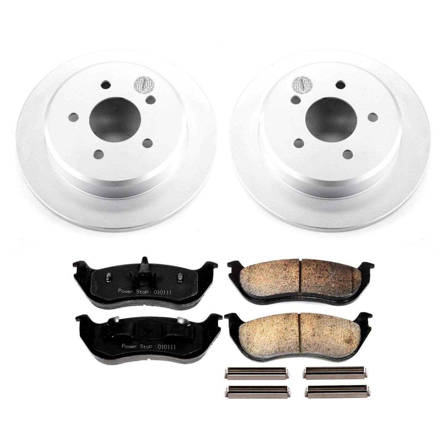 PowerStop Power Stop 96-02 Ford Crown Victoria Rear Z17 Evolution Geomet Coated Brake Kit CRK2984