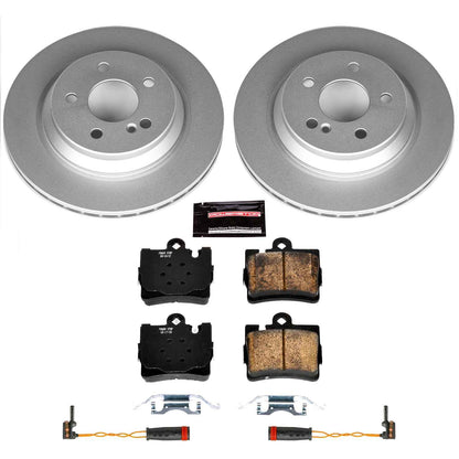 PowerStop Power Stop 00-02 Mercedes-Benz S430 Rear Z23 Evolution Sport Coated Brake Kit CRK2997